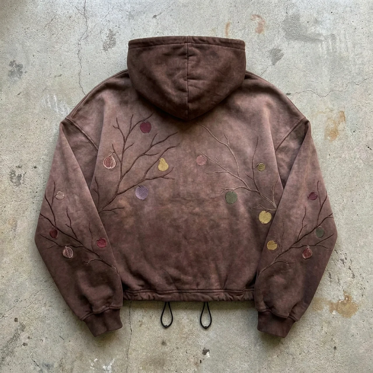 Pray More – Botanical Zip Hoodie