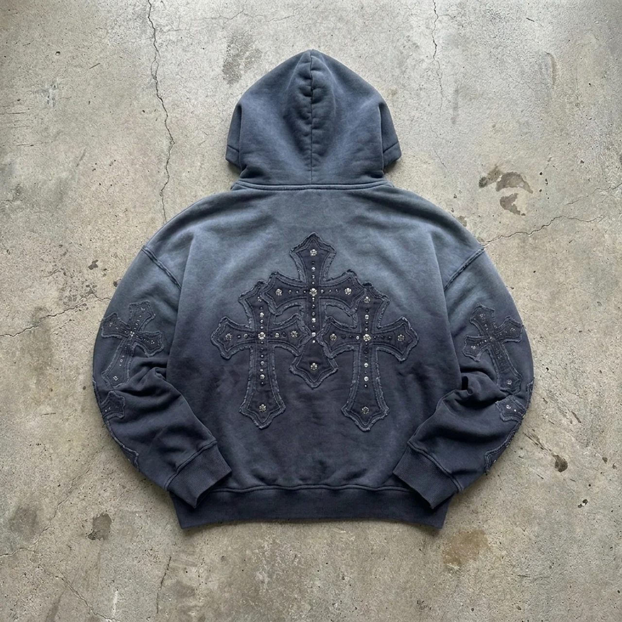 Glory – Vintage Wash Zip Hoodie